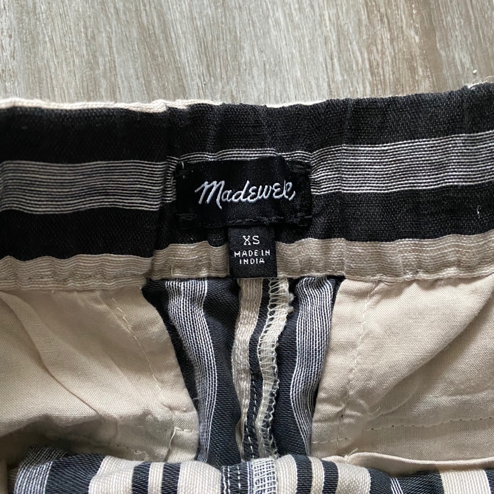 Madewell striped linen shorts - Picture 6 of 6
